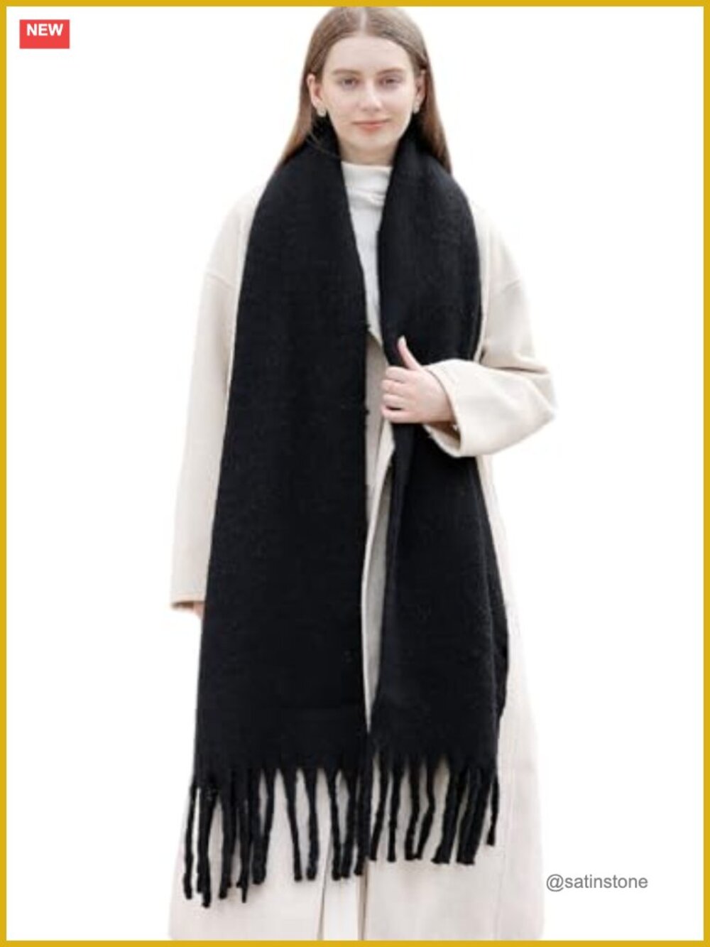 Extra Large Pashmina Shawl Wrap Winter Scarf Blanket Soft Premium